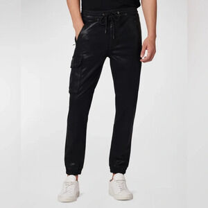 Joe’s Jeans Coated Sateen Cargo Pants, approx size 28